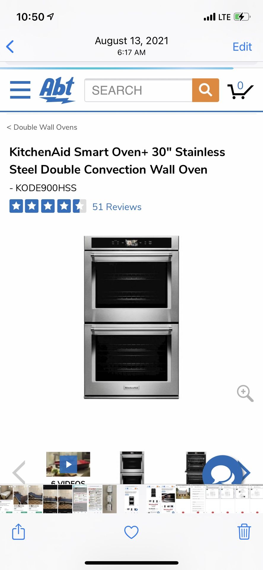 Double Oven