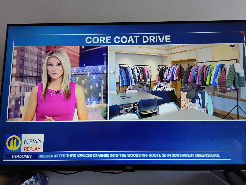 50 Inch Onn Roku Flat Screen TV 