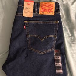 Levi’s Navy 505 Regular 38 x 32