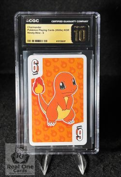 CGC 10 PRISTINE Charmander #6 | 2020s Pokémon Playing Cards KOR Ninety-Nine