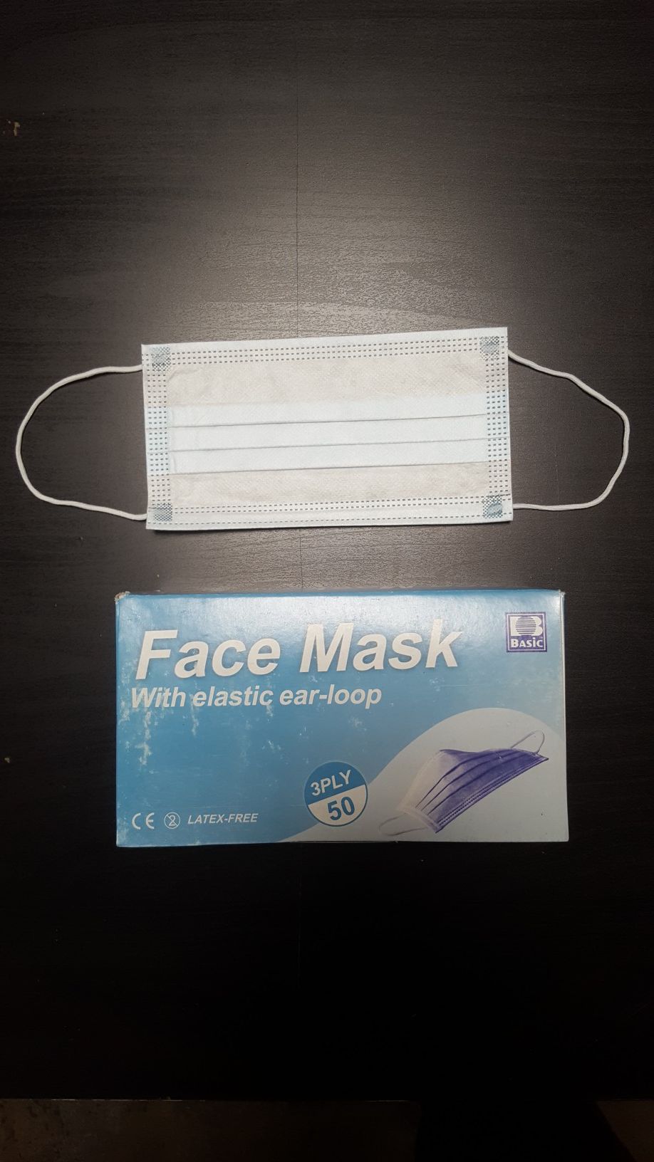 1000 Case | 20 BOXES | Earloop Face Masks | 50 Per Box| 3 Ply |