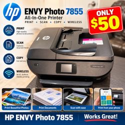 HP Envy Photo 7855 all in one printer