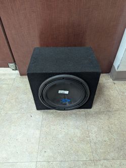 ALPINE M:S SERIES SUBWOOFER IN BOX