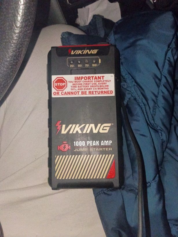 1000 Peak Amp Portable Jumper