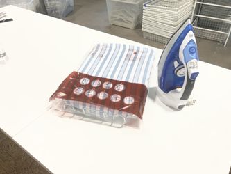 Mueller Iron with Foldable Tabletop Ironing Board
