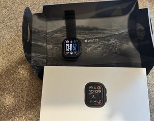 Apple Watch Ultra 2 black titanium