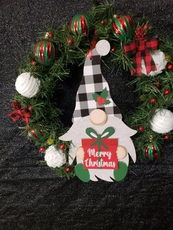 Handcrafted Christmas wreath