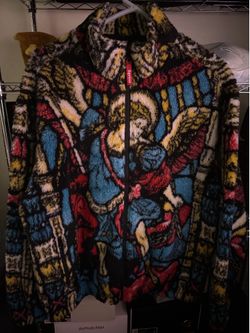 Supreme Saint Michael Fleece Jacket
