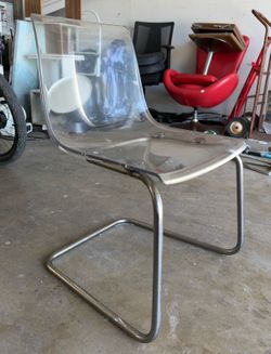 IKEA Clear Acrylic Chair