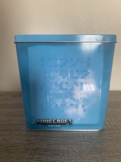 A Minecraft Movie AMC Exclusive Diamond Popcorn Bucket