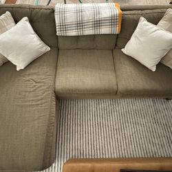 Lightly Used L-shaped 3 Seat Couch