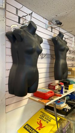 Female Molded Frosted Shapely Form with hook