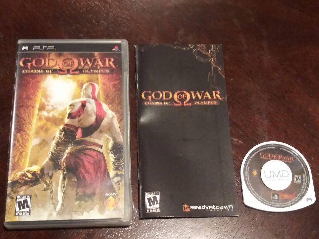 God of War CoO PSP game