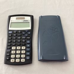 CALCULATOR Texas Instrument 30X IIS w/  Cover    -   $5 Firm