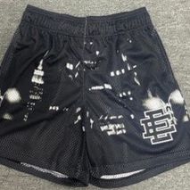 Brand New Eric Emanuel EE Basic Shorts Color - Black Skyline Size 