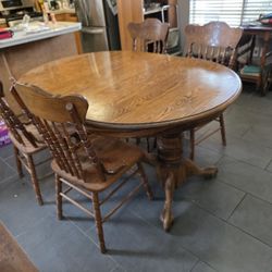 Oak Dining Table