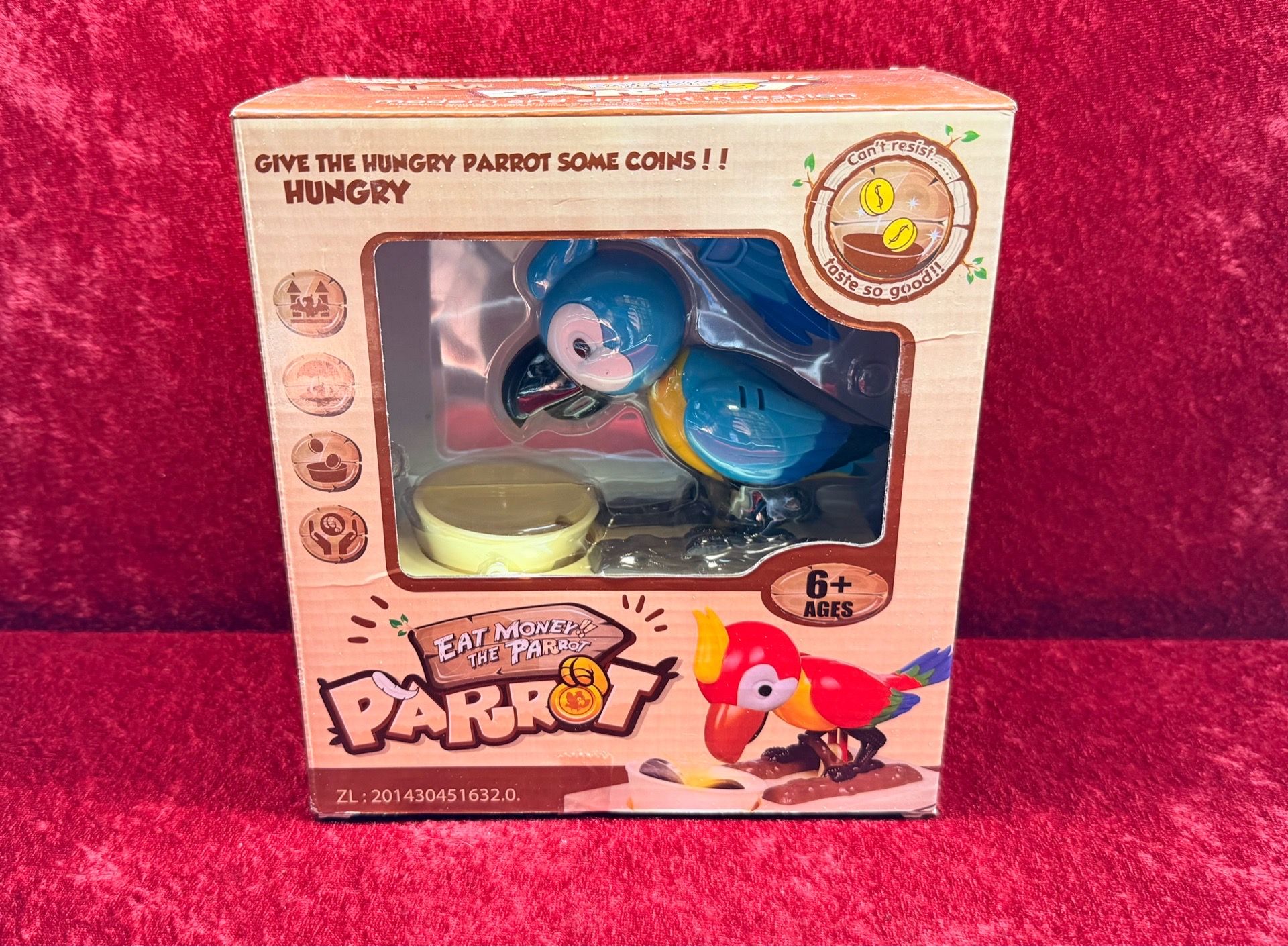 PowerTRC Parrot Coin Bank for Kids, Cute Money Bank for Boys and Girls, Savings Piggy Bank | Fun Gift for Kids and Adults