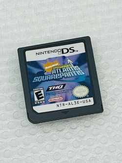 NEW NINTENDO DS SPONGEBOB ATLANTIS SQUAREPANTS