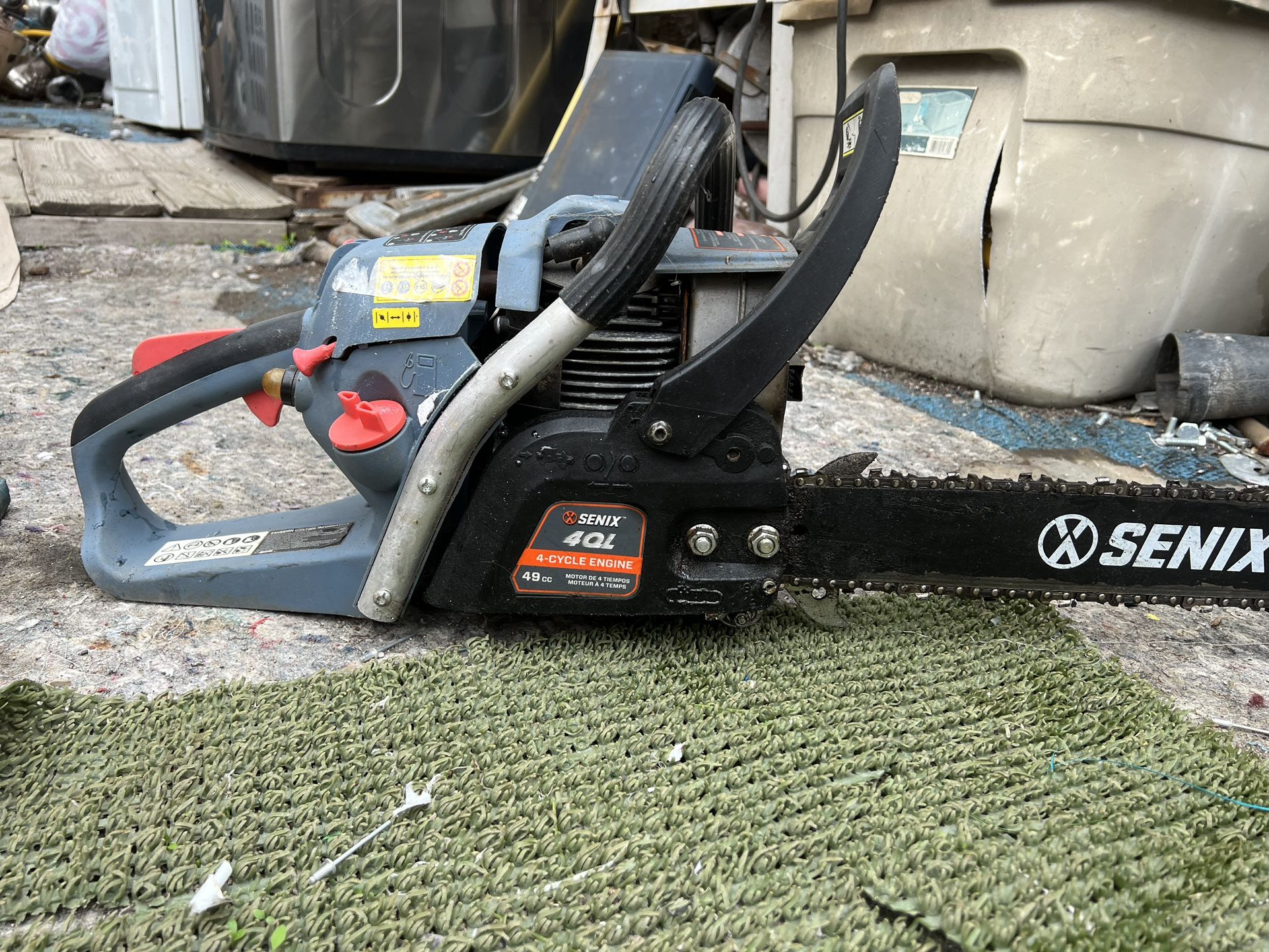Senix 4QL 18 In. 49cc Gas Powered Chainsaw - Anderson Lumber SENIX