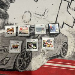 Nintendo 3Ds Games (No box) Check description!
