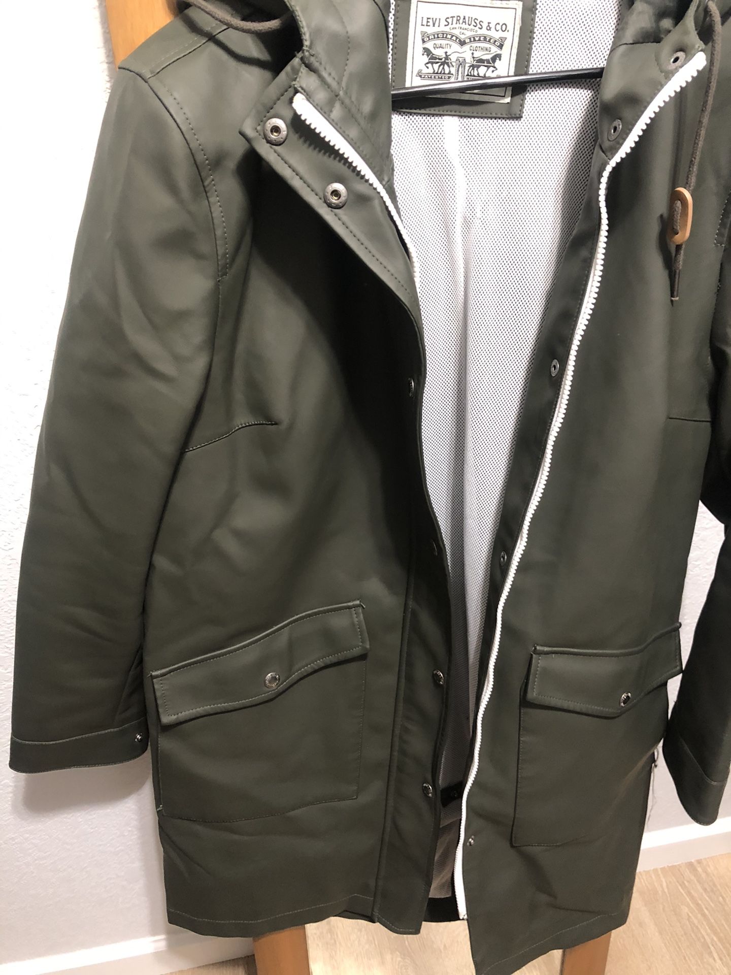 Levi Strauss & Co Rain Coat Jacket