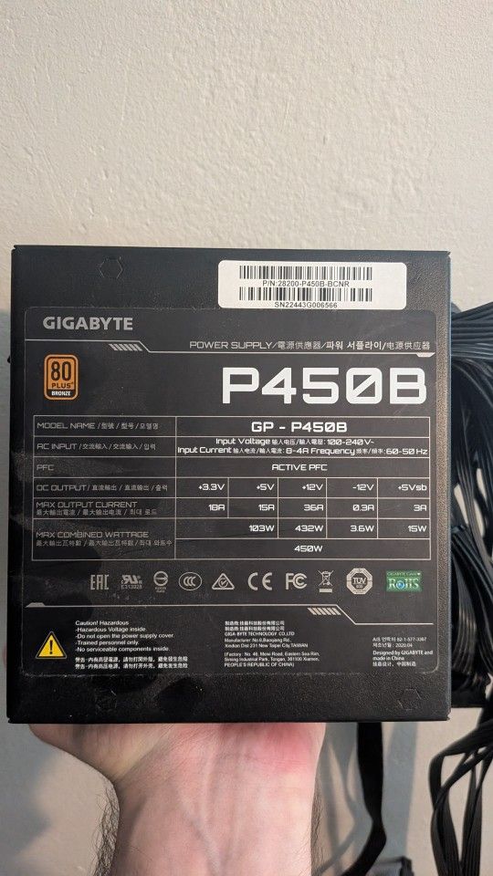 PSU Gigabyte P450b