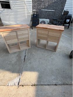 Cubical shelf with drawers