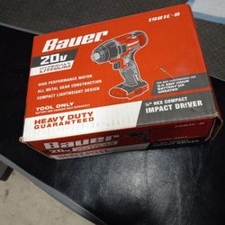 Bauer Impact Driver  1/4 Hex Driver