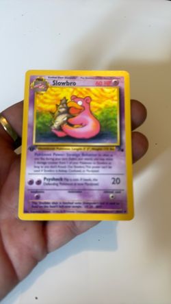 Slowbro Pokémon Trading Card 60 HP
