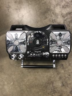 West coast chopper boom box