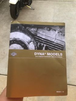 2012 Harley Davidson dyna models service manual