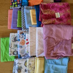 Destashing a variety Of FABRIC - Crafting, Quilting