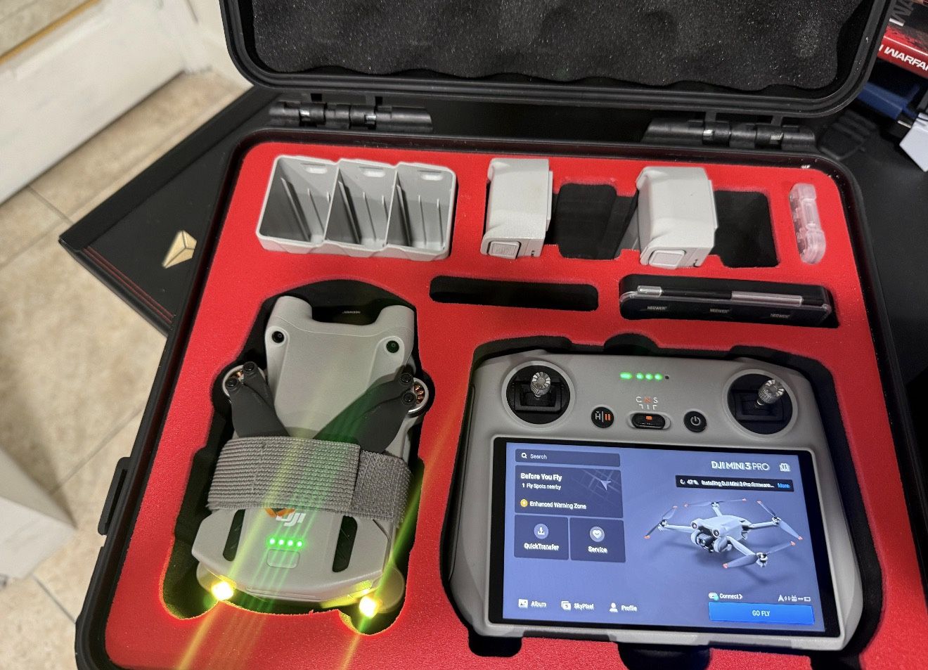 DJI Mini 3 Pro Fly More Combo With Waterproof Case 