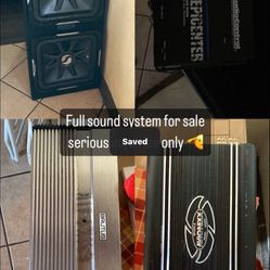 Full Sound Car Audio Sound System 