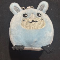 Blue Rhino Plush Keychain