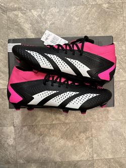 Adidas Predator Accuracy.2 FG Soccer Cleats ‘Black/Pink’ Size 11.5 [GW4586]
