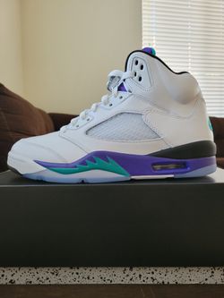 Air Jordan 5 Grape Retro OG (2025) ✅️ Size 9.5 Men's 🆕️ DS, Brand New, 💯% Guaranteed Authentic🤙🏽 Nike AJ5 V 🔥🔥🔥