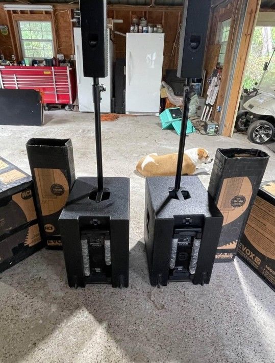 RCF EVOX 12 PA Powered Speakers