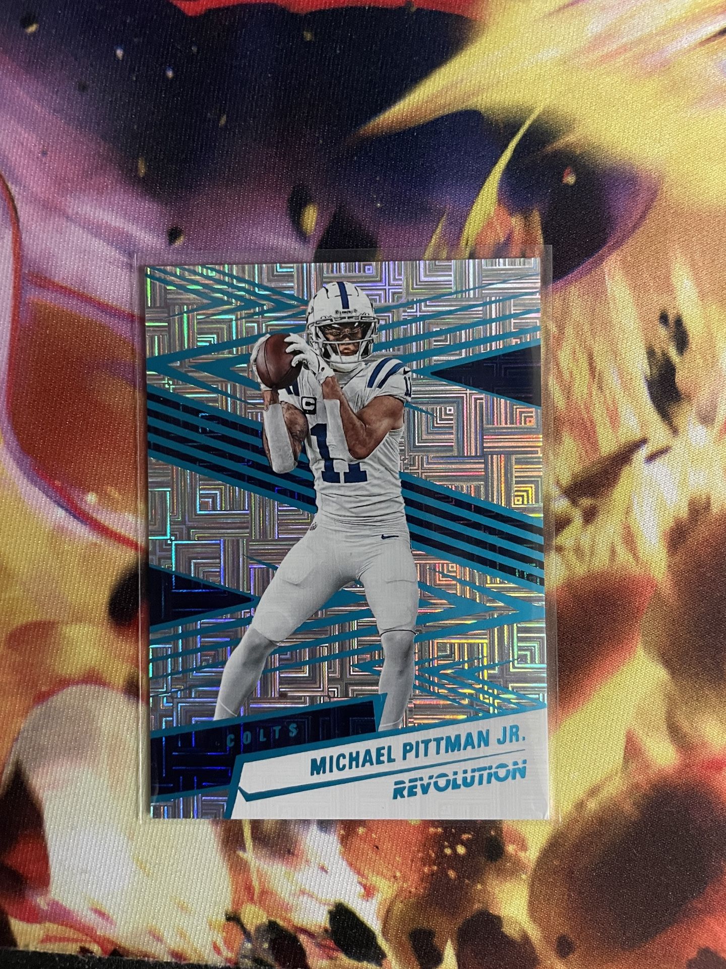 Michael Pittman Jr. Numbered Card Panini Revolution