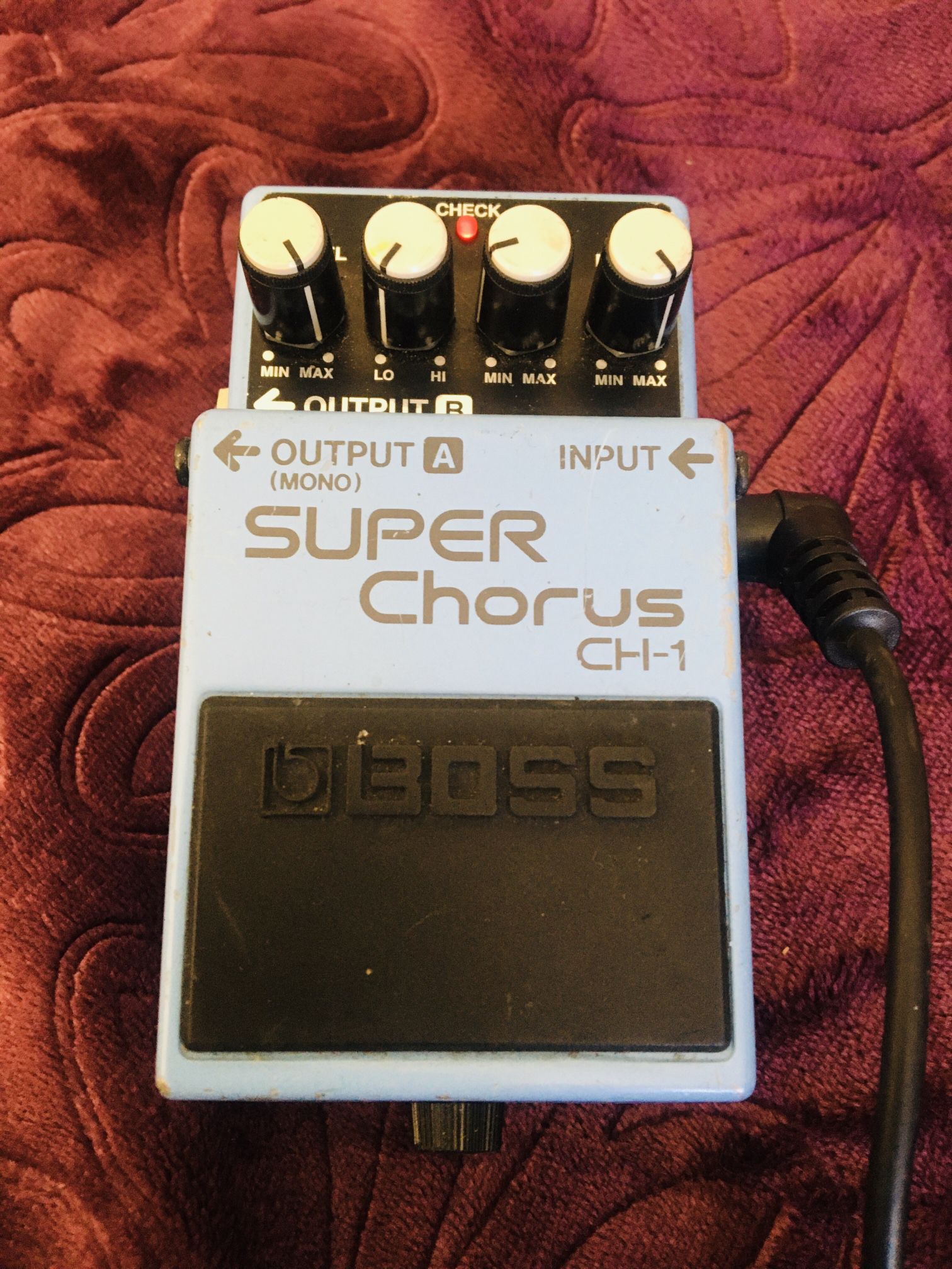 Boss Super Chorus CH 1