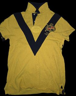 Polo Ralph Lauren Custom Fit SS Polo:Bedford Hills" Riders Club Yellow