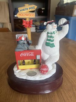 Coca Cola Bear Music Box 