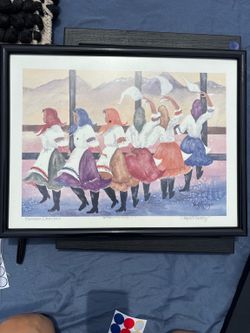 Watercolor art piece