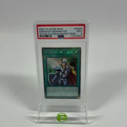 2024 Yugioh RA 02 Crossout Designator 65681983 Holofoil English PSA 9