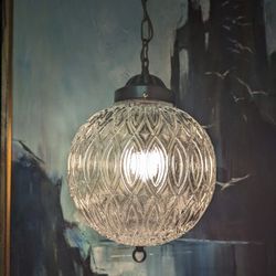 Vintage Swag Lamp 