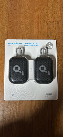 Soundcore Select 4 Go Bluetooth Speakers 2-Pack