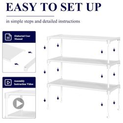 White Shoe Rack! Brand New In Box!