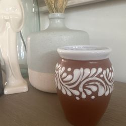 Talavera Terracotta Vases