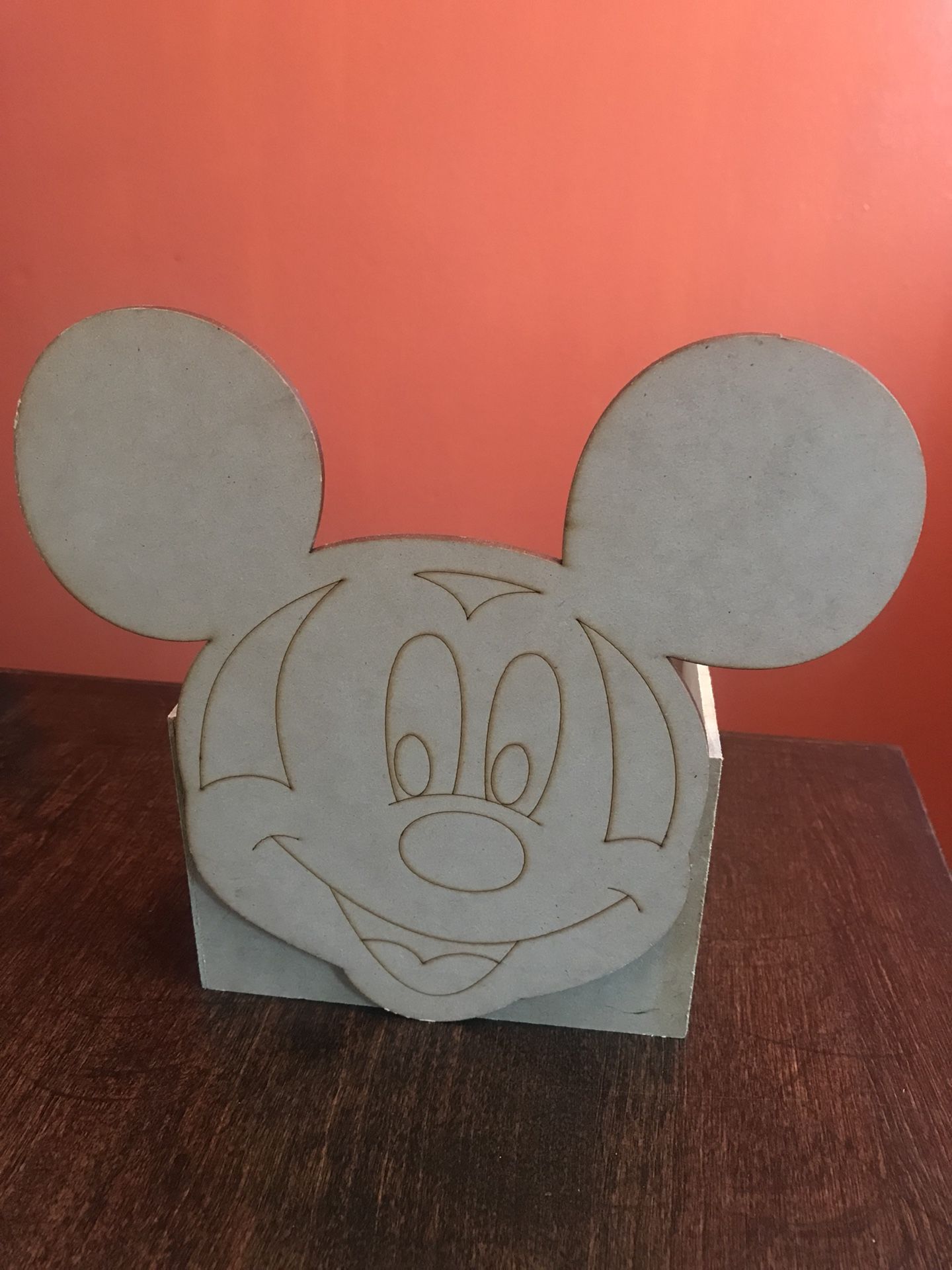 Mickey Mouse wood box