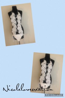 Crotchet bikini one piece